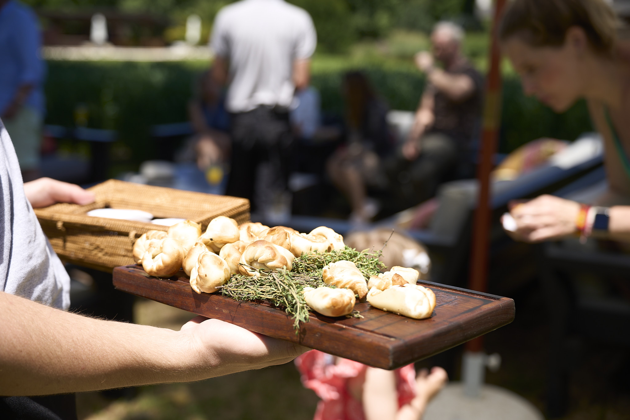 Recepción gastronómica en la Isla